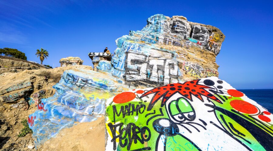 Sunken City Graffiti Art