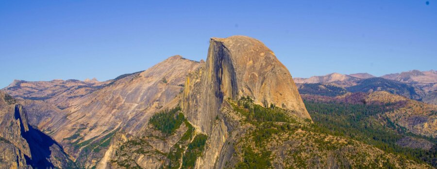 View of Half Dome from Glacier Point