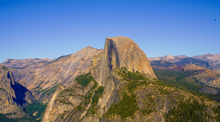 View of Half Dome from Glacier Point