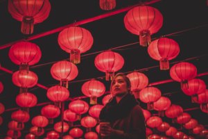 Moonlight Forest Chinese Lanterns