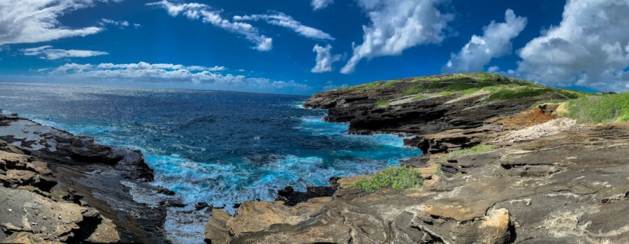 Panoramic Photo of Lanai Lookout