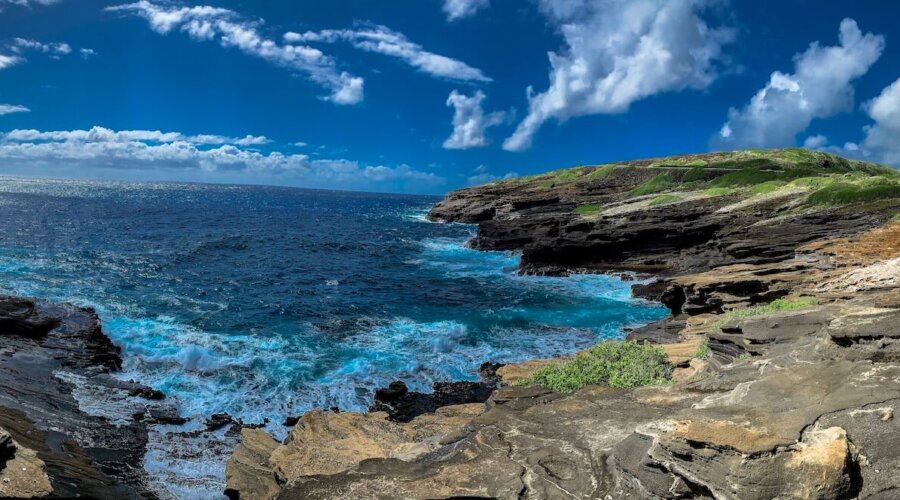 Panoramic Photo of Lanai Lookout