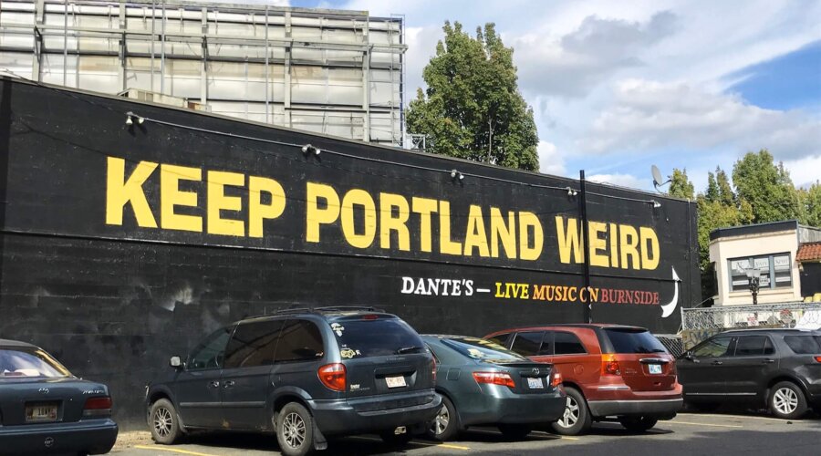 Keep Portland Weird Mural