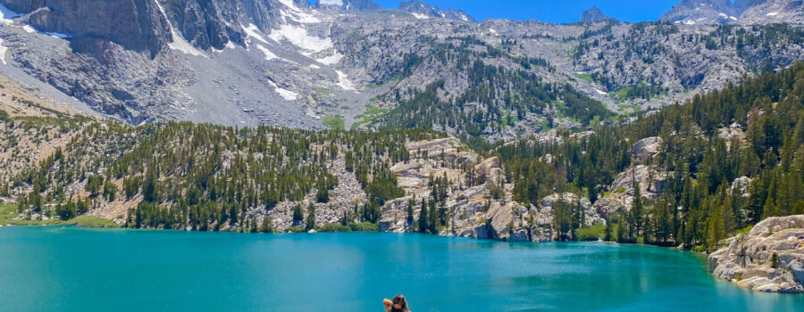 Big Pine Lakes Trail Hike Lake 2