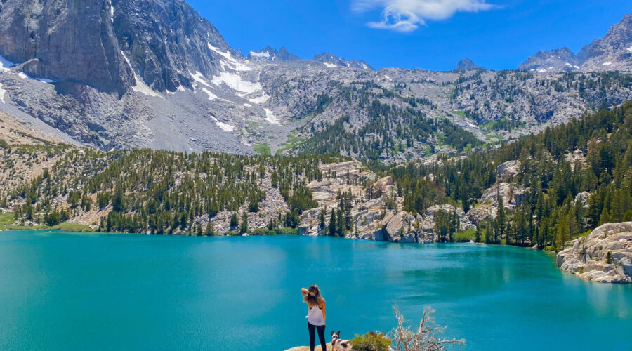 Big Pine Lakes Trail Hike Lake 2