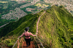 Hiking Stairway to Heaven the Back (Much Longer) Way